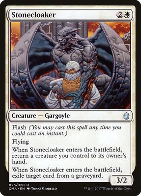 Stonecloaker card from Commander Anthology