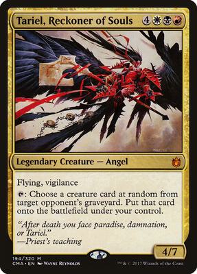 Tariel, Reckoner of Souls card from Commander Anthology