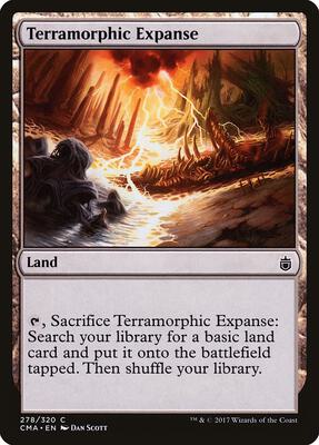 Terramorphic Expanse card from Commander Anthology