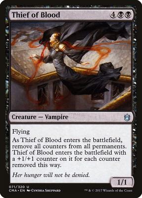 Thief of Blood card from Commander Anthology