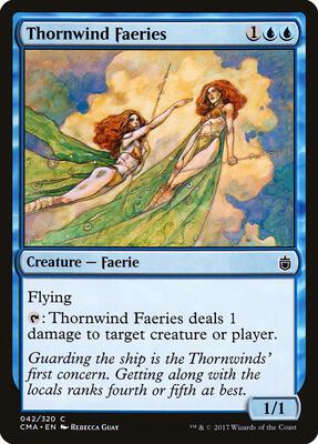 Thornwind Faeries card from Commander Anthology