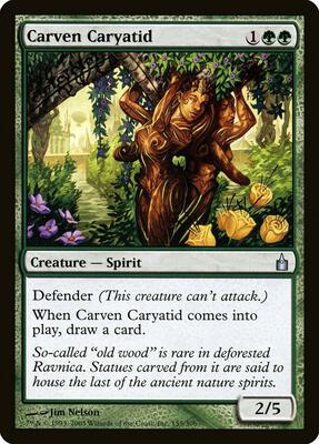 Carven Caryatid card from Ravnica: City of Guilds