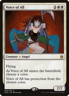 Voice of All card from Commander Anthology