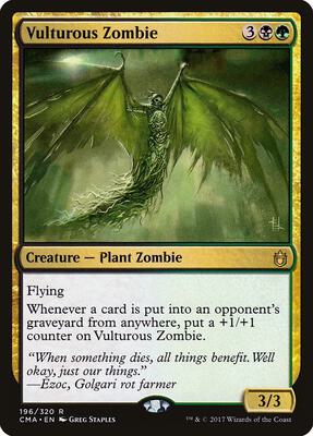 Vulturous Zombie card from Commander Anthology