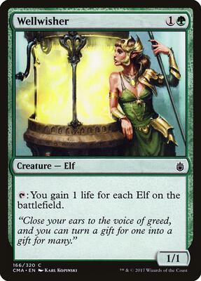 Wellwisher card from Commander Anthology