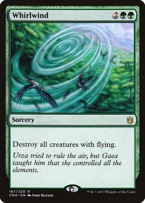 Whirlwind card from Commander Anthology