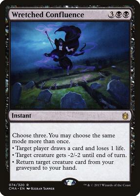 Wretched Confluence card from Commander Anthology