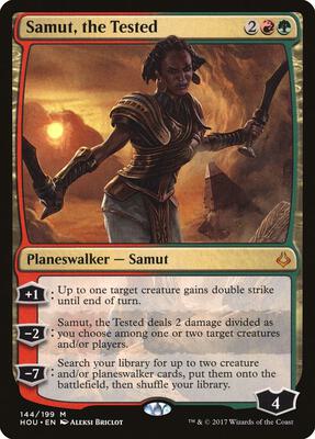 Samut, the Tested card from Hour of Devastation