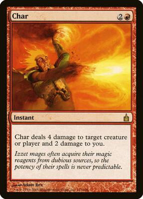 Char card from Ravnica: City of Guilds