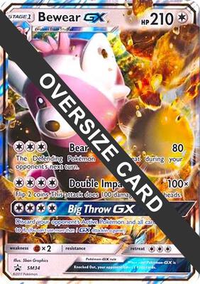 Bewear GX - SM34 (Black Star Promos) card from Jumbo Cards