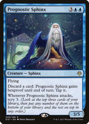 Prognostic Sphinx card from Archenemy: Nicol Bolas