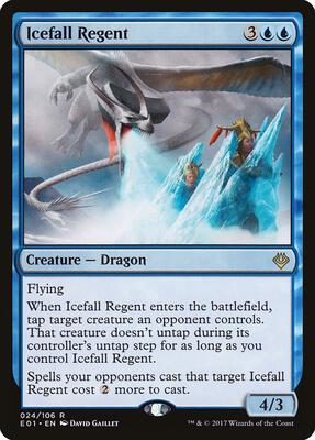 Icefall Regent card from Archenemy: Nicol Bolas