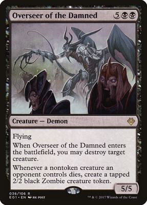 Overseer of the Damned card from Archenemy: Nicol Bolas