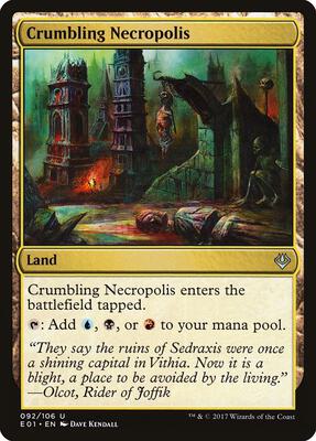 Crumbling Necropolis card from Archenemy: Nicol Bolas