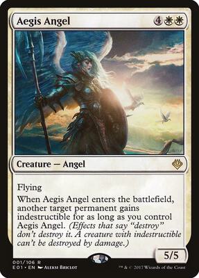 Aegis Angel card from Archenemy: Nicol Bolas