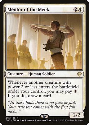 Mentor of the Meek card from Archenemy: Nicol Bolas