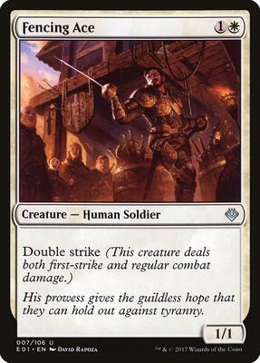 Fencing Ace card from Archenemy: Nicol Bolas