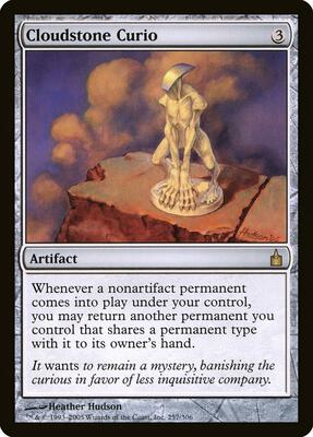 Cloudstone Curio card from Ravnica: City of Guilds