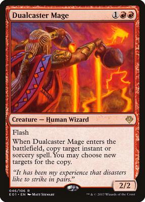 Dualcaster Mage card from Archenemy: Nicol Bolas