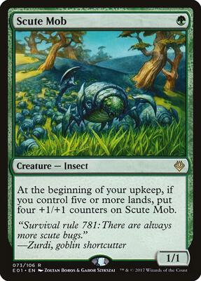 Scute Mob card from Archenemy: Nicol Bolas