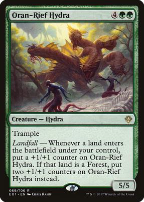 Oran-Rief Hydra card from Archenemy: Nicol Bolas