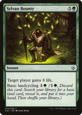 Sylvan Bounty card from Archenemy: Nicol Bolas