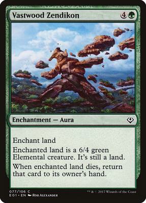 Vastwood Zendikon card from Archenemy: Nicol Bolas