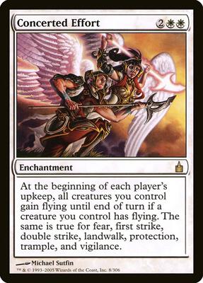 Concerted Effort card from Ravnica: City of Guilds