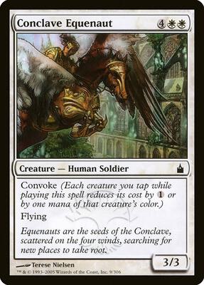 Conclave Equenaut card from Ravnica: City of Guilds