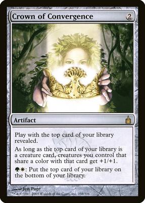 Crown of Convergence card from Ravnica: City of Guilds