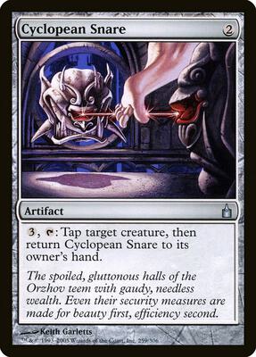 Cyclopean Snare card from Ravnica: City of Guilds