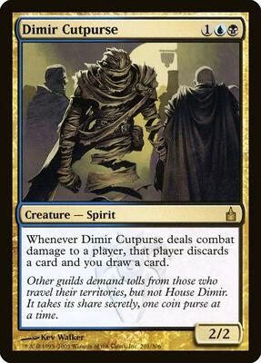 Dimir Cutpurse card from Ravnica: City of Guilds