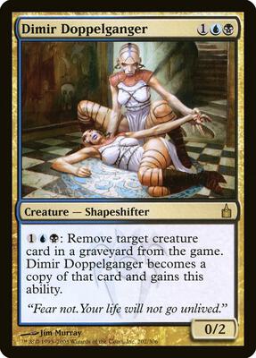 Dimir Doppelganger card from Ravnica: City of Guilds