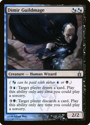 Dimir Guildmage card from Ravnica: City of Guilds