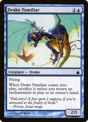 Drake Familiar card from Ravnica: City of Guilds