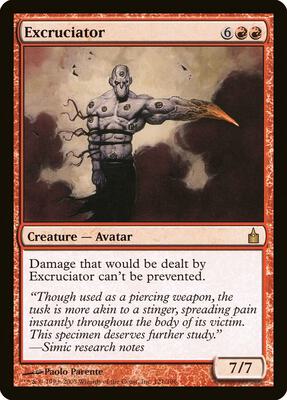 Excruciator card from Ravnica: City of Guilds