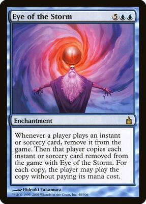 Eye of the Storm card from Ravnica: City of Guilds