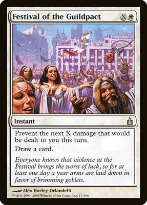 Festival of the Guildpact card from Ravnica: City of Guilds