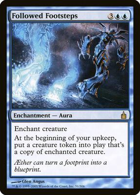 Followed Footsteps card from Ravnica: City of Guilds