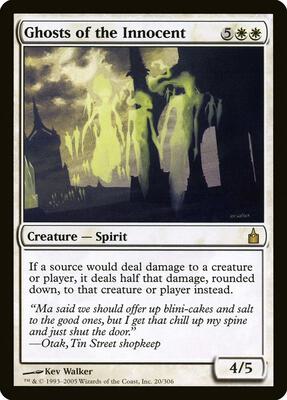 Ghosts of the Innocent card from Ravnica: City of Guilds