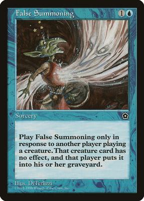 False Summoning card from Portal Second Age
