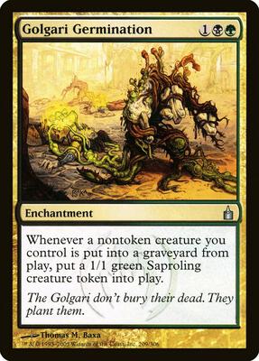 Golgari Germination card from Ravnica: City of Guilds