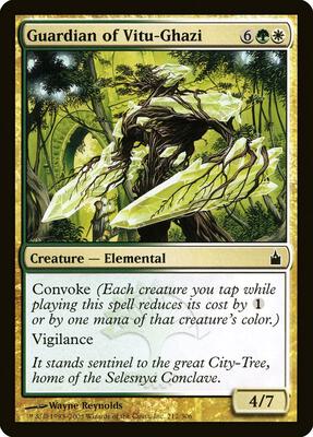 Guardian of Vitu-Ghazi card from Ravnica: City of Guilds