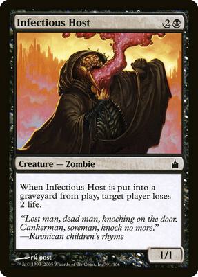 Infectious Host card from Ravnica: City of Guilds
