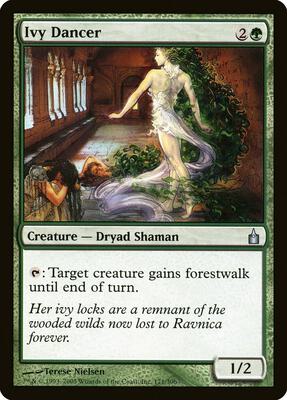 Ivy Dancer card from Ravnica: City of Guilds