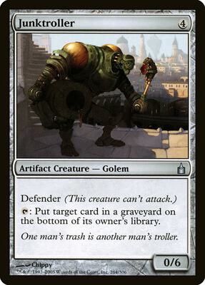 Junktroller card from Ravnica: City of Guilds