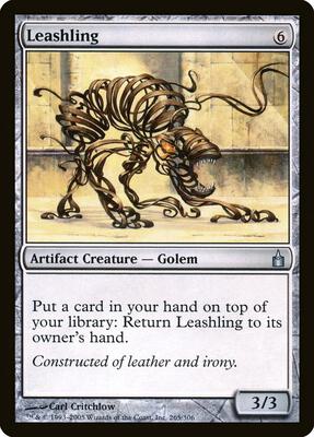 Leashling card from Ravnica: City of Guilds