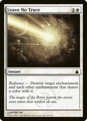 Leave No Trace card from Ravnica: City of Guilds