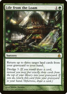 Life from the Loam card from Ravnica: City of Guilds