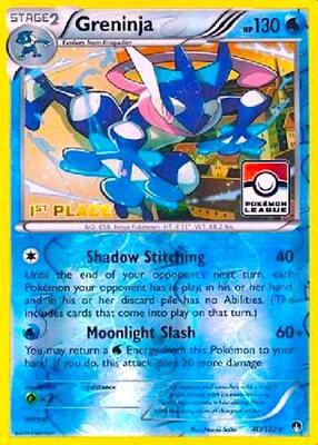 Greninja - 40/122 (Pokemon League) [1st Place] card from League & Championship Cards